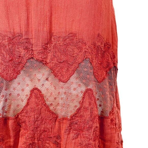 Melrose and Market Sleeveless Blouse Burnt Orange - Picture 2 of 8